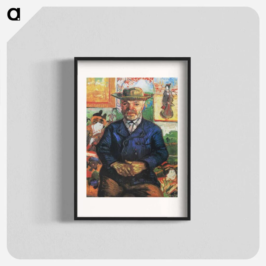 ゴッホ『タンギー爺さん』3枚目(1887年)所蔵 スタブロス・ニアルコス・コレクション